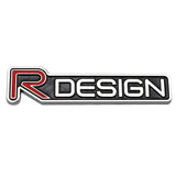 Volvo R Design Logo Metal Car Front Hood Grille Emblem Bagde Sticker Decal