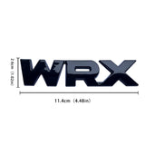 Subaru WRX Logo Metal Car Front Grille Emblem Badge Rear Sticker Decal