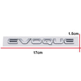 Land Rover EVOQUE Logo ABS Car Rear Sticker Decal Emblem Badge