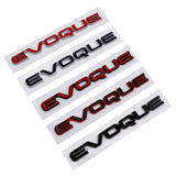 Land Rover EVOQUE Logo ABS Car Rear Sticker Decal Emblem Badge