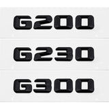 Mercedes Benz G63 G65 G200 G230 G300 G350 G400 G500 G550 Car Rear Sticker Emblem Badge