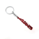 Toyota 4WD Full Time Metal Car Key Rings Keychain Pendant