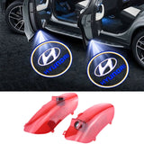Car Door Welcome Laser Shadow Lamp Projector LED Light for Hyundai Sonata 8 2010-2014