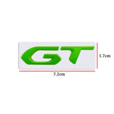 Peugeot GT Metal Car Rear Sticker Trunk Emblem Badge Decal