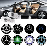 2PCS Car Door Welcome Light Projector Lamp for Mercedes Benz R ML GL Class W215 W164 X164