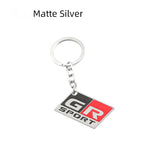 Toyota GR Sport Metal Car Key Rings Keychain Pendant