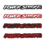 Ford Power Stroke Diesel V8 Metal Car Rear Sticker Auto Body Emblem Badge Decal