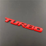 Car Trunk Emblem Sticker for Toyota TURBO Avensis Orolla 4Runner Avalon Aygo Auris Rav4 Camry Auto Decal Exterior Accessories