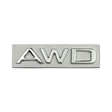AWD Logo Car Rear Trunk Badge Whole Body Emblem Sticker for Lexus Nx200t Ct200h Lm Rx Gs 570 Gx Rx350 Gx470 Es350