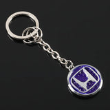 Honda Diamond Metal Car Key Rings Keychain Pendant
