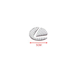Carbon Fibre Car Steering Wheel Badge Sticker for Lexus