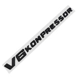 Mercedes Benz V6 V8 V12 KOMPRESSOR ABS Car Rear Sticker