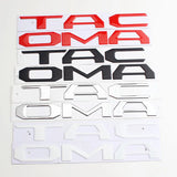 For Tacoma Logo Rear Badge ABS Emblem Car Styling Tailgate Insert Letters Automobile Assessoires Car Stickers and Decals