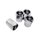 4pcs/set Lincoln Car Air Valve Stem Cap Auto Tyre Valve Covers