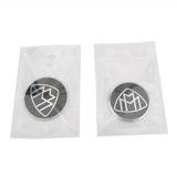 52mm 59mm 73mm Mercedes Benz Maybach Aluminium Alloy Car Steering Wheel Sticker Emblem Badge