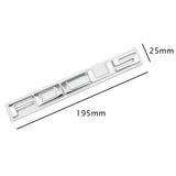 Ford Focus Metal Car Rear Center Sticker Emblem Badge Decal
