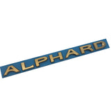 Car Sticker for Alphard Executive Lounge Vellfire V6 Rear Trunk Badges ABS Chrome Auto Refitting Decoration Accessories