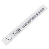 Mercedes Benz V6 V8 V12 KOMPRESSOR ABS Car Rear Sticker