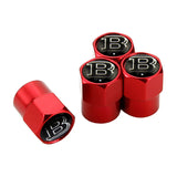 4pcs Mercedes Benz Brabus Alloy Car Tire Valve Caps Tyre Covers