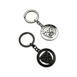 Jaguar Head Logo Metal Car Key Rings Keychain Pendant