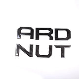 Car Rear Decoration Trunk Carbon Fiber Sticker for  Tundra 2022 3D Soft Decals Glue Badge Automotive Styling Accessories