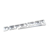 Land Rover Defender Logo ABS Letter Car Rear Sticker Decal Emblem Badge