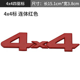Jeep 4x4 Metal Car Rear Sticker Auto Trunk Emblem Badge Decal