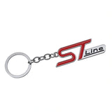 Ford ST Line Logo Metal Car Keychain Keyring