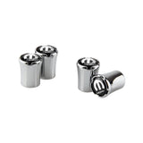 4pcs/set Chrysler MOPAR Logo Car Air Valve Stem Caps Auto Tyre Valve Covers