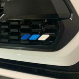 Car Front Grille Emblem Decal for Toyota Tacoma 4Runner Tundra Rav4 Highlander Badge Modified Exterior Accessories