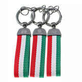 Volkswagen VW R Nylon Webbing Car Keychain Pendant Key Chain Holder