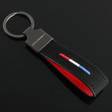 Honda Odyssey Logo Suede Car Keychain Pendant Key Chain Holder