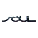 16.6x2.9cm KIA SOUL Metal Car Rear Sticker Letter Trunk Emblem Badge Decal