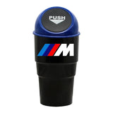 BMW M Power Car Trash Can Organizer Garbage Holder Automobiles Storage Box