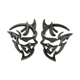 Dodge Demon Logo Metal Car Rear Sticker Fender Side Emblem Badge Decal