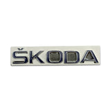 Skoda Metal Car Rear Sticker Trunk Emblem Badge Decal