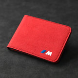BMW M Power Suede Car Driver License Holder Cover Organizer