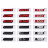Mercedes Benz 700 800 900 ABS Car Rear Emblem Sticker Auto Body Badge Decal