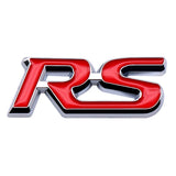 3*1.2CM Car Body Side Emblem Auto Steering Wheel Sticker RS Logo for Honda Fit City Civic HRV CRV Beat Jazz Odyssey CRZ Vezel