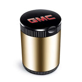 GMC Metal Car Ash Tray Auto Ashtray Cigarette Holder Box with LED Light