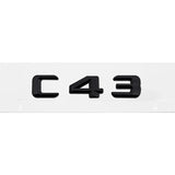 Mercedes Benz C32 C36 C43 C55 C63 C180 C200 C220 C230 Car Rear Stickers Badge Enblem