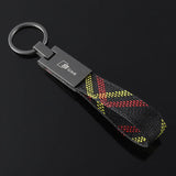 Audi Sline RS Car Logo Keychain Auto Key Ring Pendant