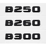 Mercedes Benz B35 B45 B63 B180 B200 B220 B250 B260 B300 ABS Car Rear Stickers Decal