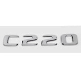 Mercedes Benz C32 C36 C55 C63 C200 C220 C230 ABS Car Rear Sticker
