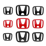 2PCS Car Front Grille Emblem Rear Trunk Badge Cover Sticker for XRV Accord Civic FIT URV VEZEL Jade Inspire Accessories