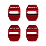 4pcs/set Mercedes Benz AMG Stainless Steel Car Door Lock Cover Protection
