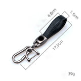 Honda PU Leather Car Keyring Keychain