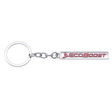 Ford ECOBOOST Logo Metal Car Keychain Keyring