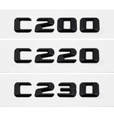 Mercedes Benz C32 C36 C43 C55 C63 C180 C200 C220 C230 Car Rear Stickers Badge Enblem