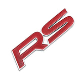 ABS Car Body Side Emblem Badge RS Logo Sticker for Honda Jazz Pilot Civic Accord City FIT CRV HRV Crosstour Odyssey